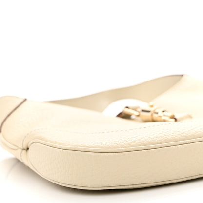 Gucci Calfskin Small Jackie O Hobo White 9 of 10