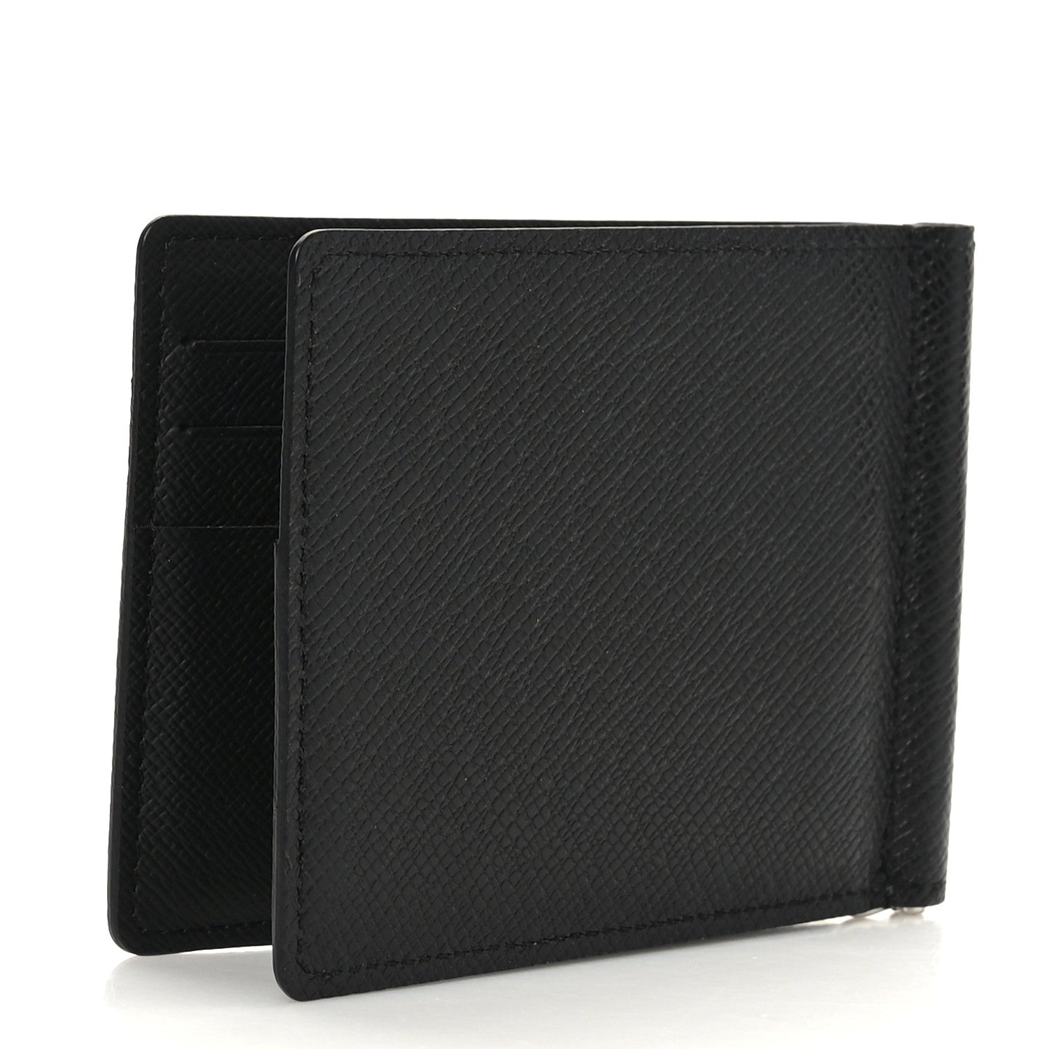 Louis Vuitton Taiga Pince Wallet Black 3 of 6