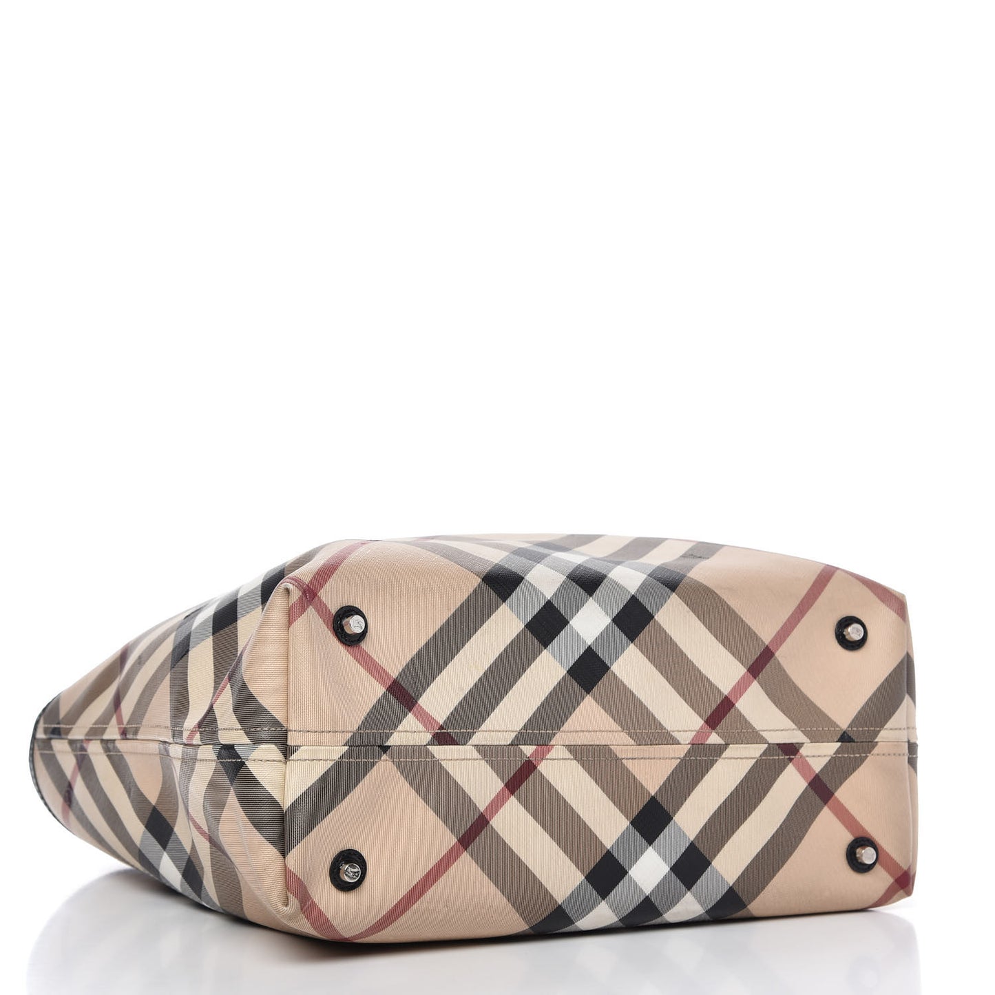 Nova Check Large Nickie Tote Black