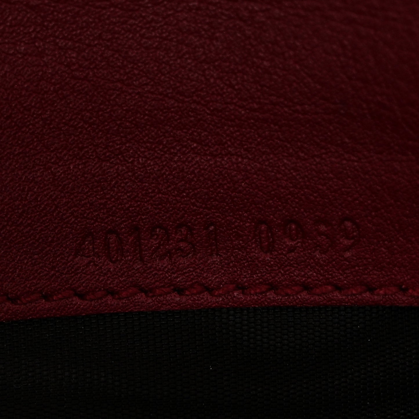 Velvet GG Monogram Mini Dionysus Chain Wallet Red Cipria