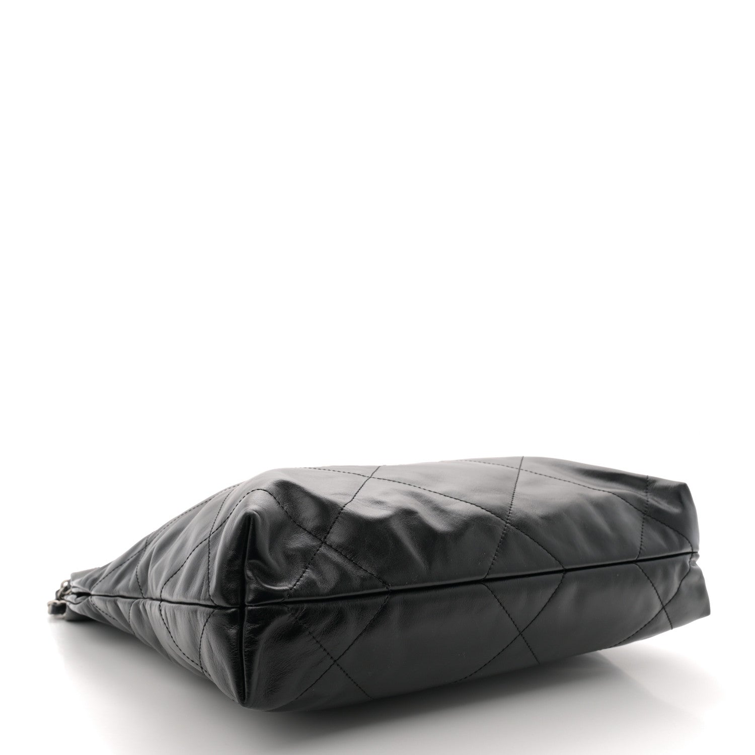 Chanel Shiny Calfskin Quilted Small Chanel 22 Black 5 of 12