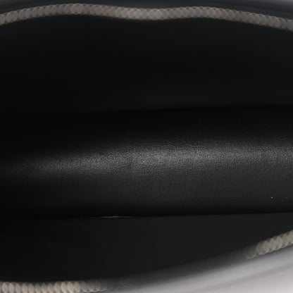 Celine Calfskin Triomphe Embossed Pouch With Strap Black 5 of 8