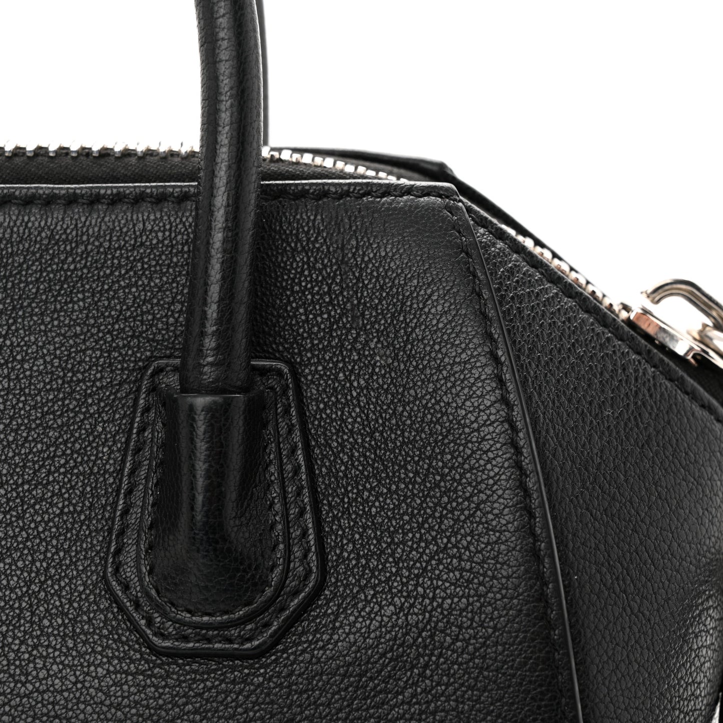 Sugar Goatskin Mini Antigona Black