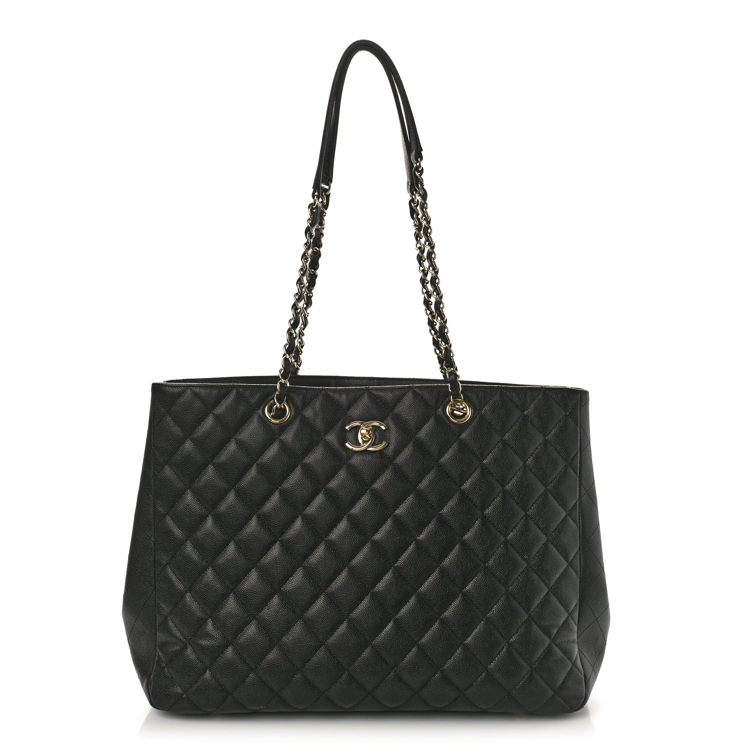 Chanel Caviar Quilted Large Shopping Tote Black 1 of 14
