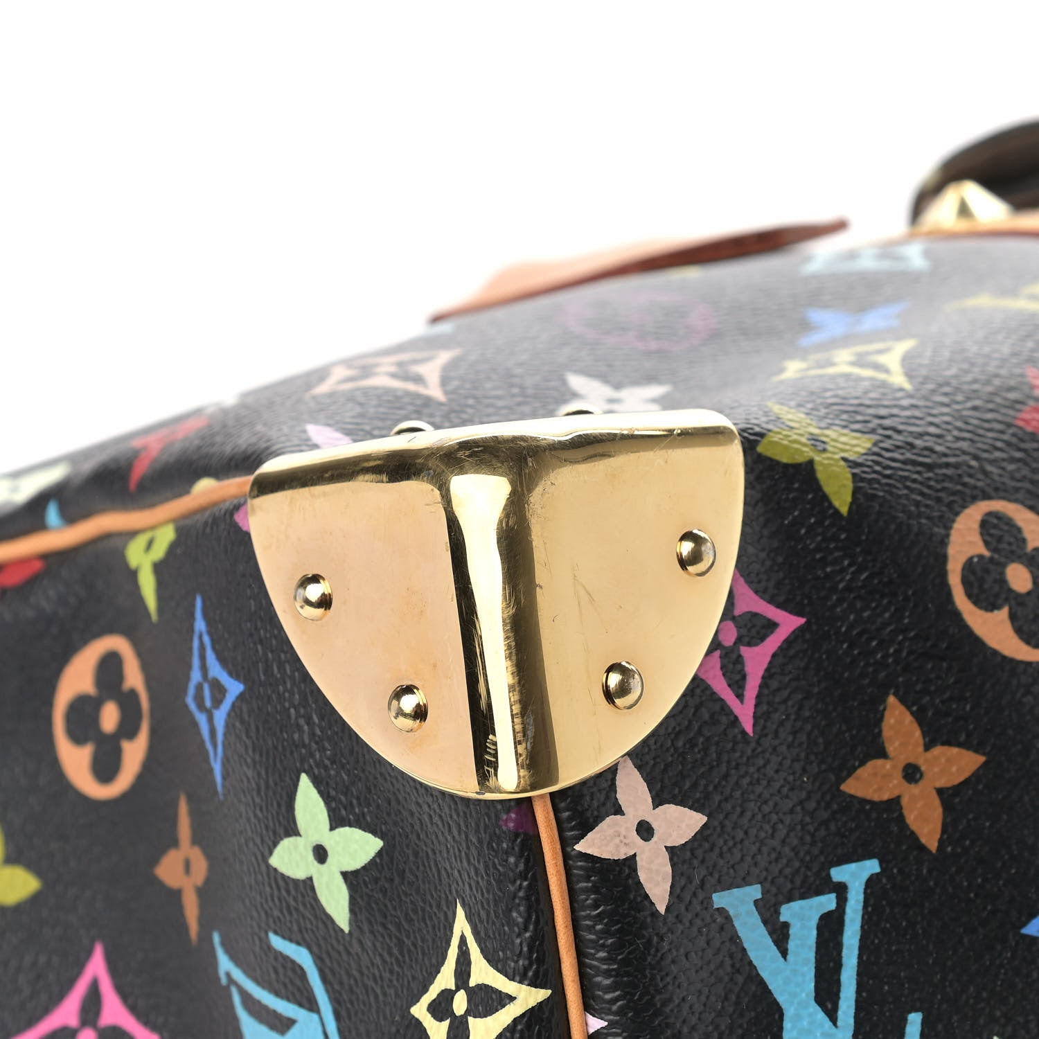 Louis Vuitton Monogram Multicolor Keepall 45 Black 7 of 11