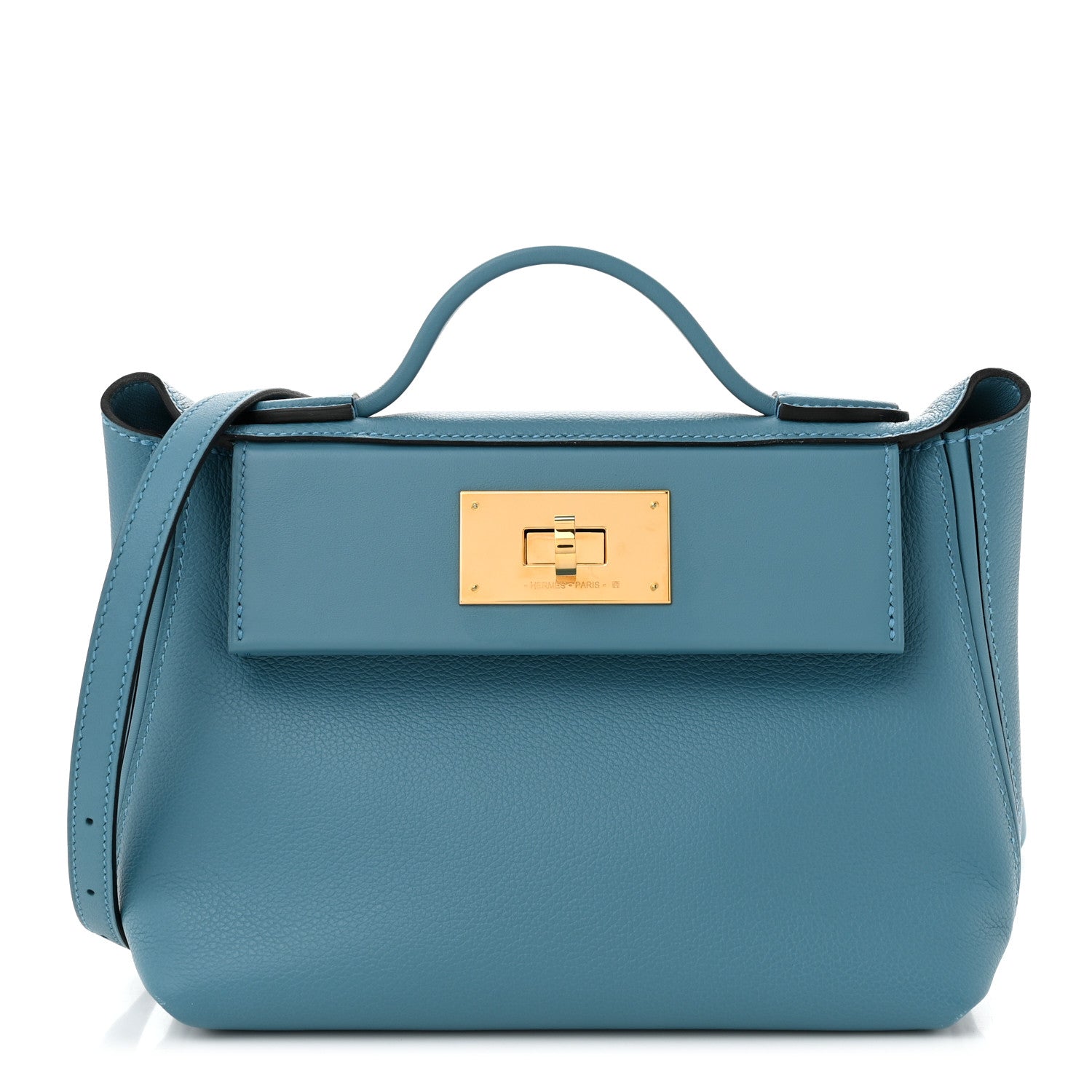 Hermes Evercolor Swift 24/24 21 New Blue Jean 1 of 11