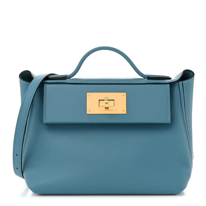 Hermes Evercolor Swift 24/24 21 New Blue Jean 1 of 11