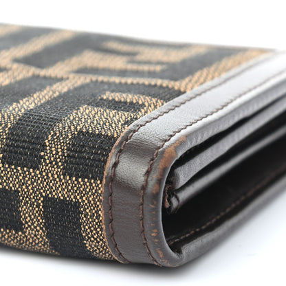 Fendi Zucca Continental Wallet Tobacco 8 of 13