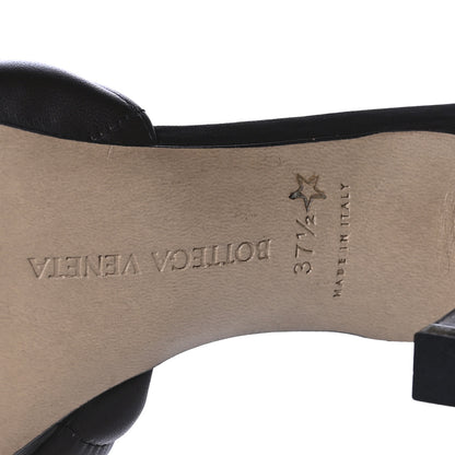 Bottega Veneta Nappa Matelasse Padded Mule Sandals 37.5 Chocolate 7 of 8