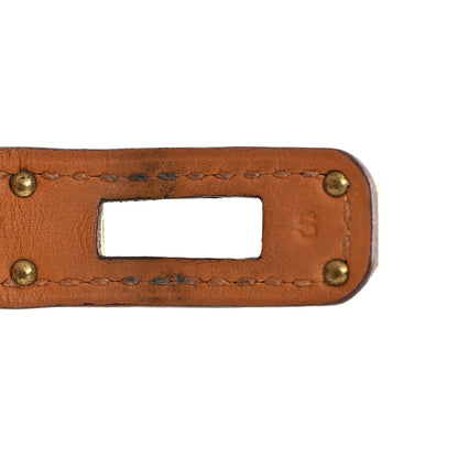 Hermes Matte Alligator Kelly Double Tour Bracelet S Orange 6 of 6