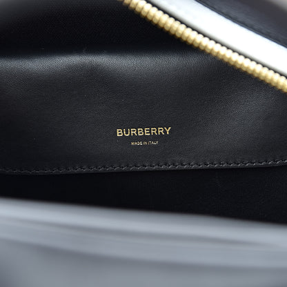 Burberry Smooth Calfskin Stripe Intarsia Bag Black 6 of 10