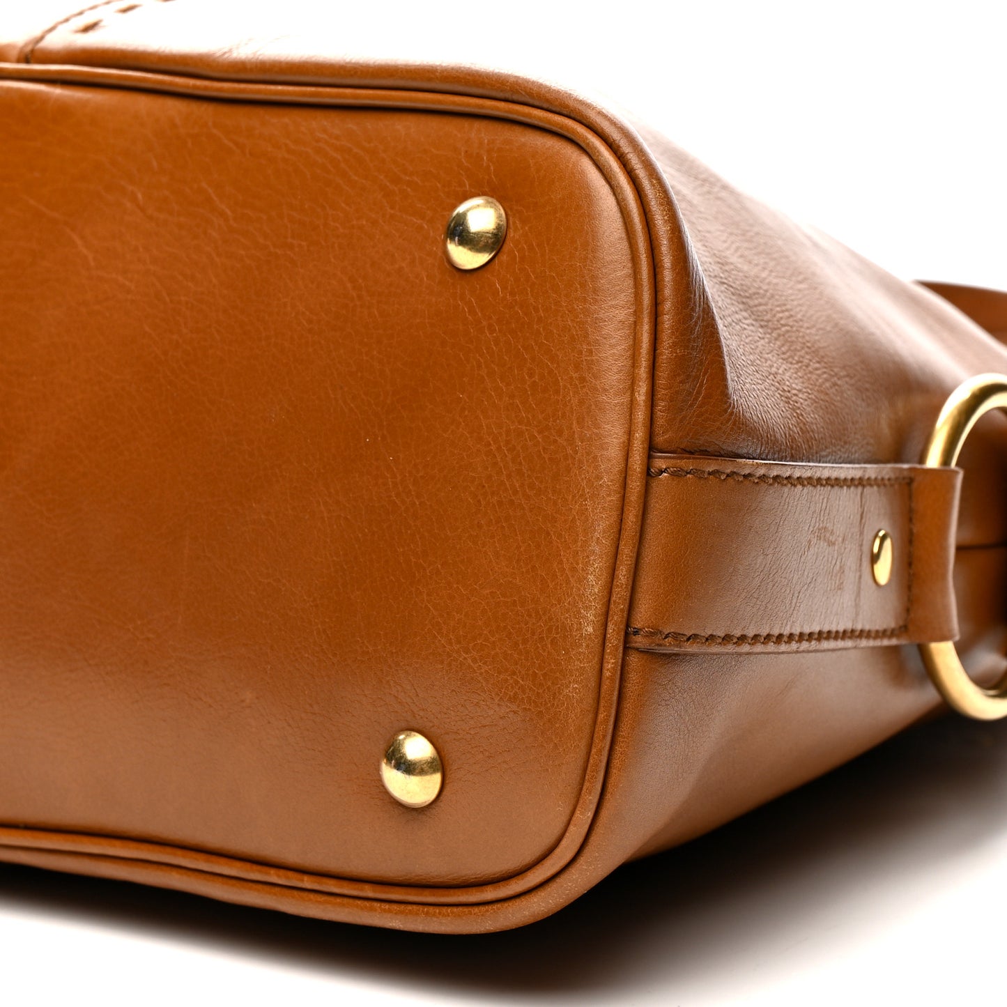 Calfskin Oversized Muse Brown