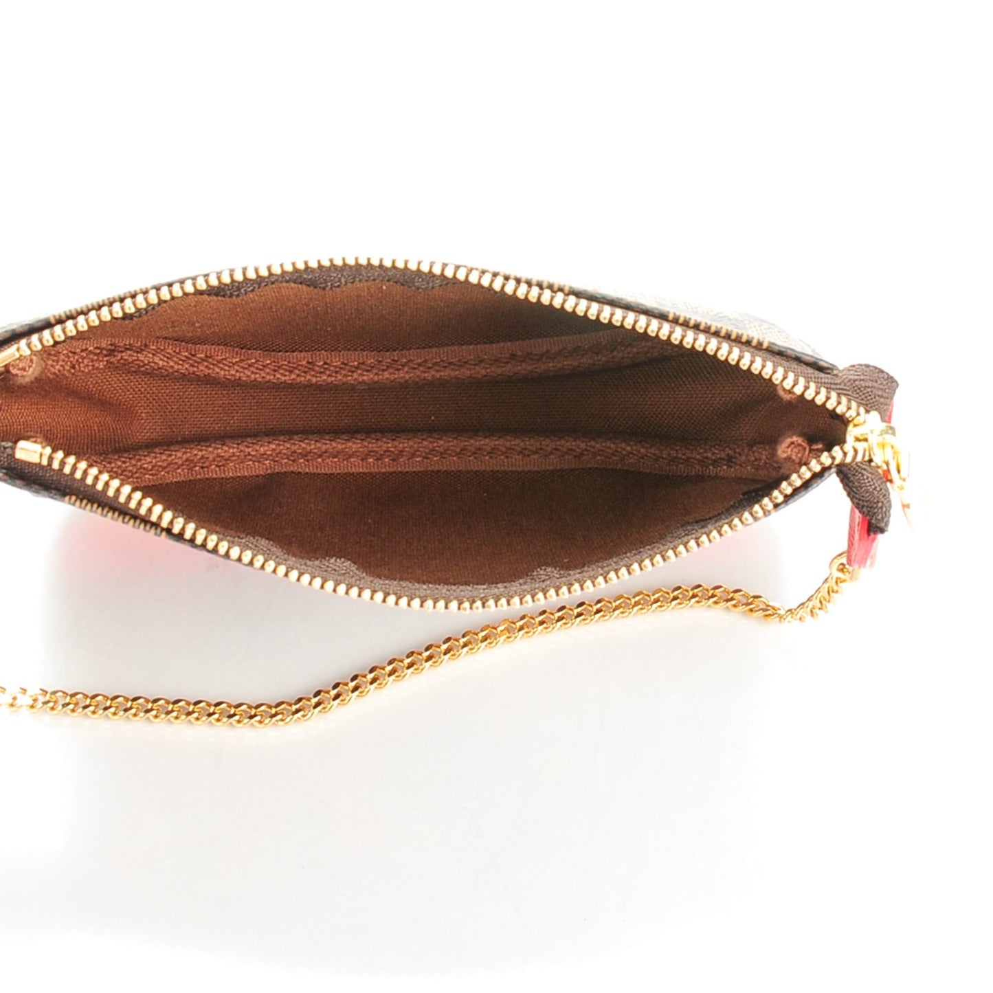 Damier Ebene 2015 Christmas Animation Mini Pochette Accessories