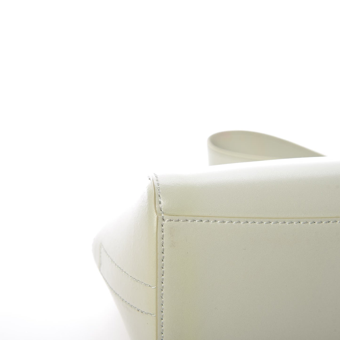 Shiny Lord Calfskin Antigona Wristlet Aqua Green