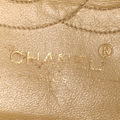 Chanel Lambskin Quilted Medium Double Flap Beige 6 of 12
