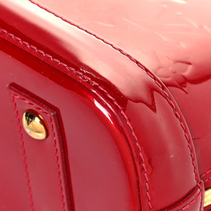 Louis Vuitton Vernis Alma BB Pomme D'Amour 9 of 15