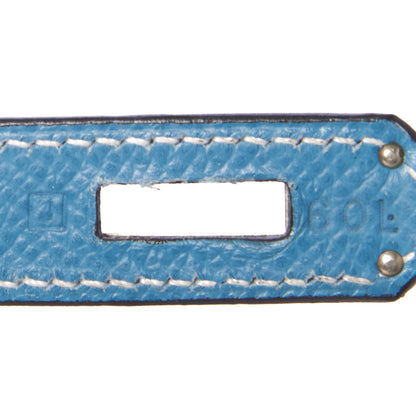 Hermes Epsom HAC Birkin 32 Blue Jean 27 of 39