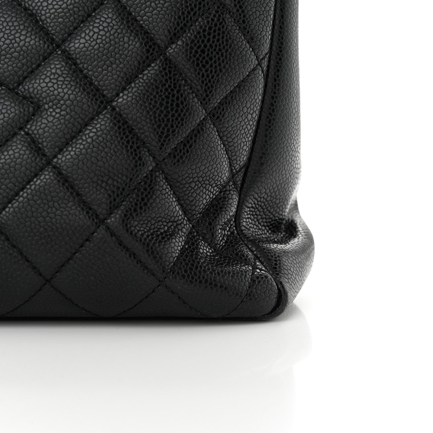 Chanel Caviar Quilted Grand Shopping Tote GST Black 12 of 13
