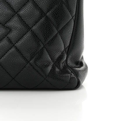 Chanel Caviar Quilted Grand Shopping Tote GST Black 12 of 13
