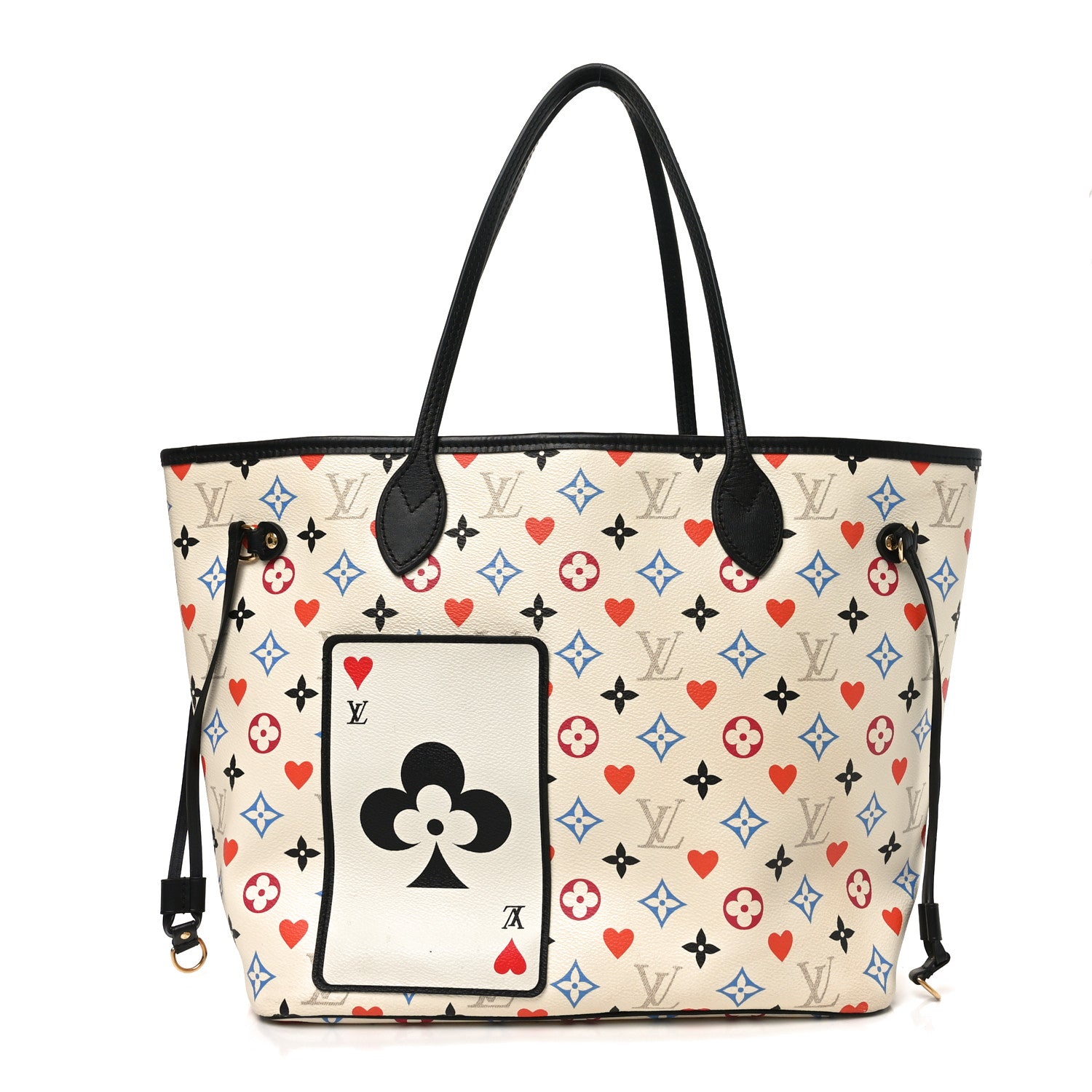 Louis Vuitton Game On Neverfull MM White 1 of 10