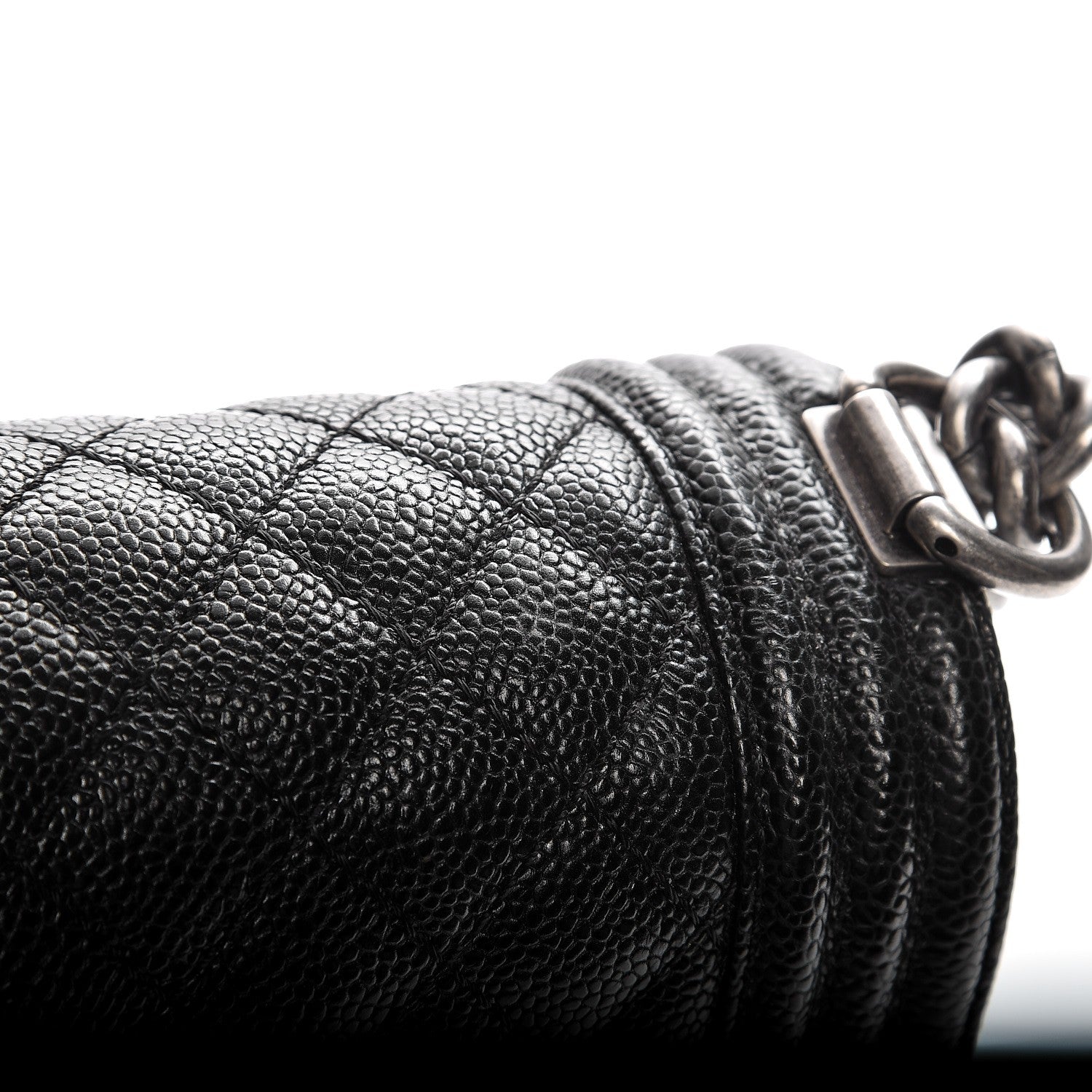 Chanel Caviar Quilted New Medium Boy Flap Black 11 of 12