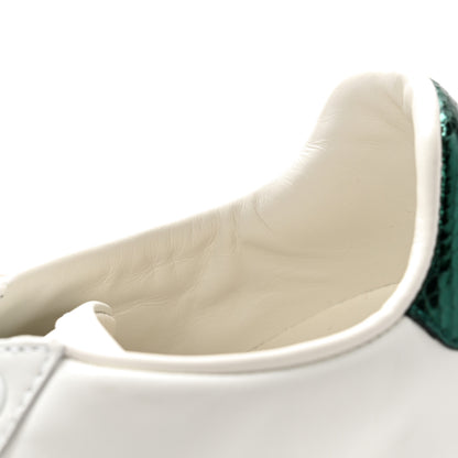 Gucci Calfskin Web Floral Embroidered Womens Ace Sneakers 36 White 12 of 12