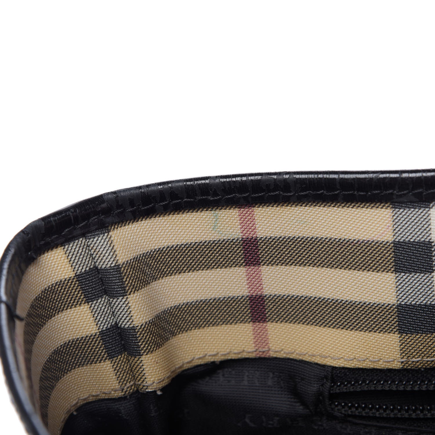 Burberry House Check Bucket Bag Black 13 of 14
