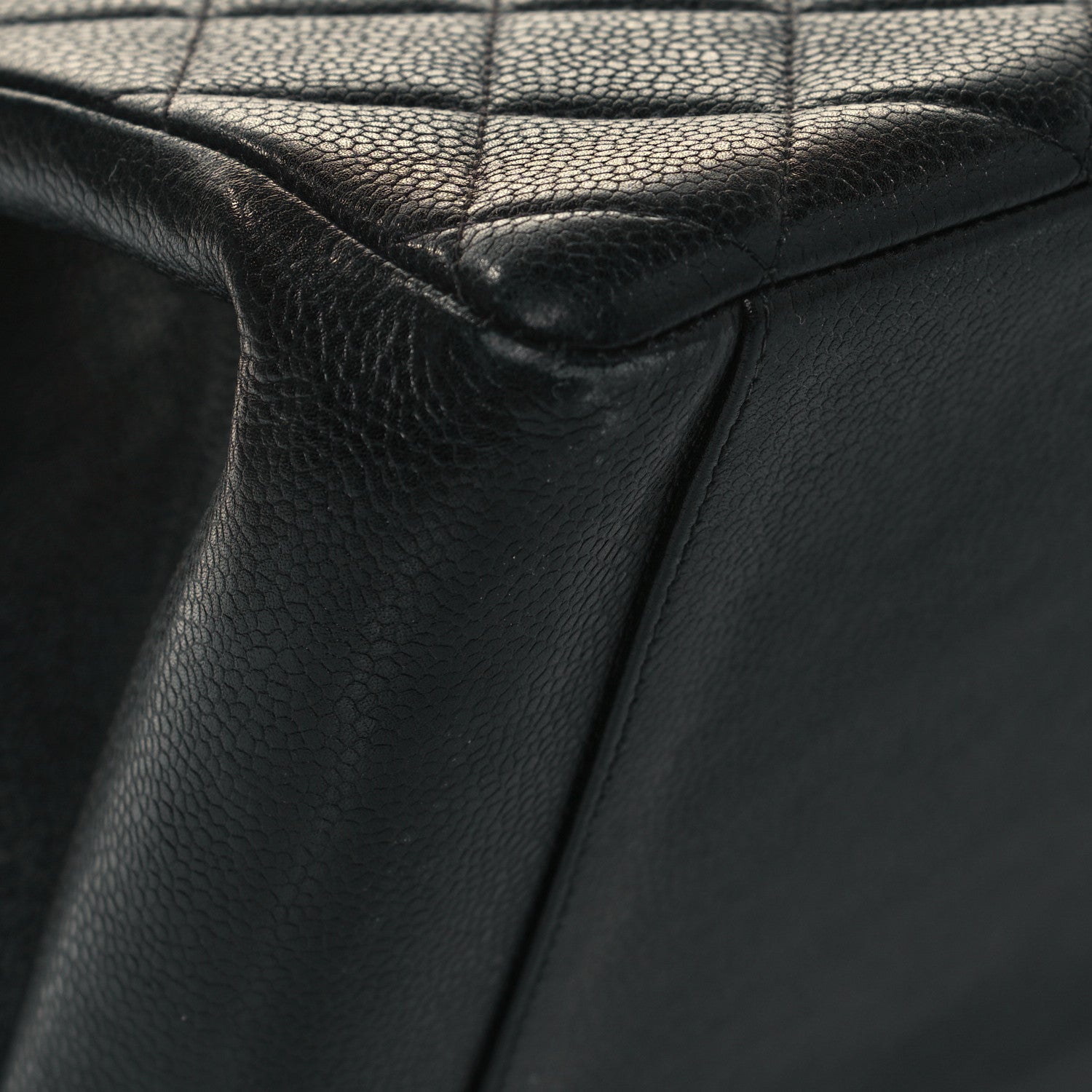Chanel Caviar Quilted Grand Timeless Tote GTT Black 9 of 15