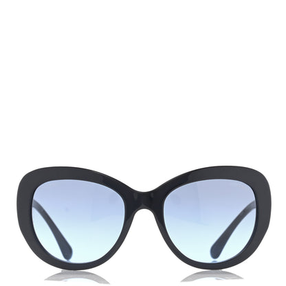 Chanel Butterfly Signature Sunglasses 5346 Black 2 of 9