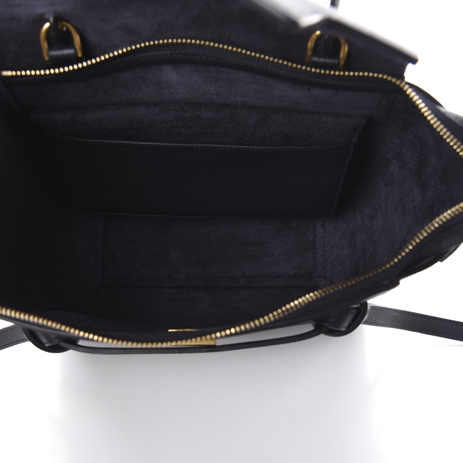 Celine Grained Calfskin Micro Belt Bag Black 6 of 10