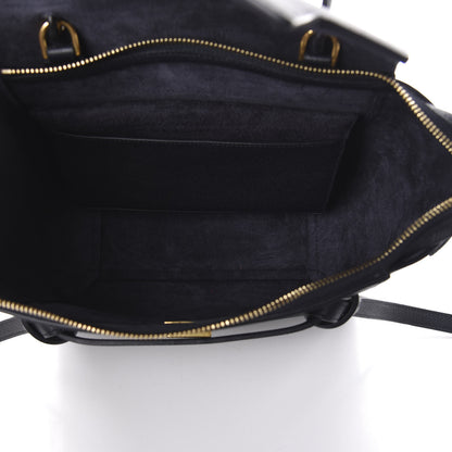 Celine Grained Calfskin Micro Belt Bag Black 6 of 10