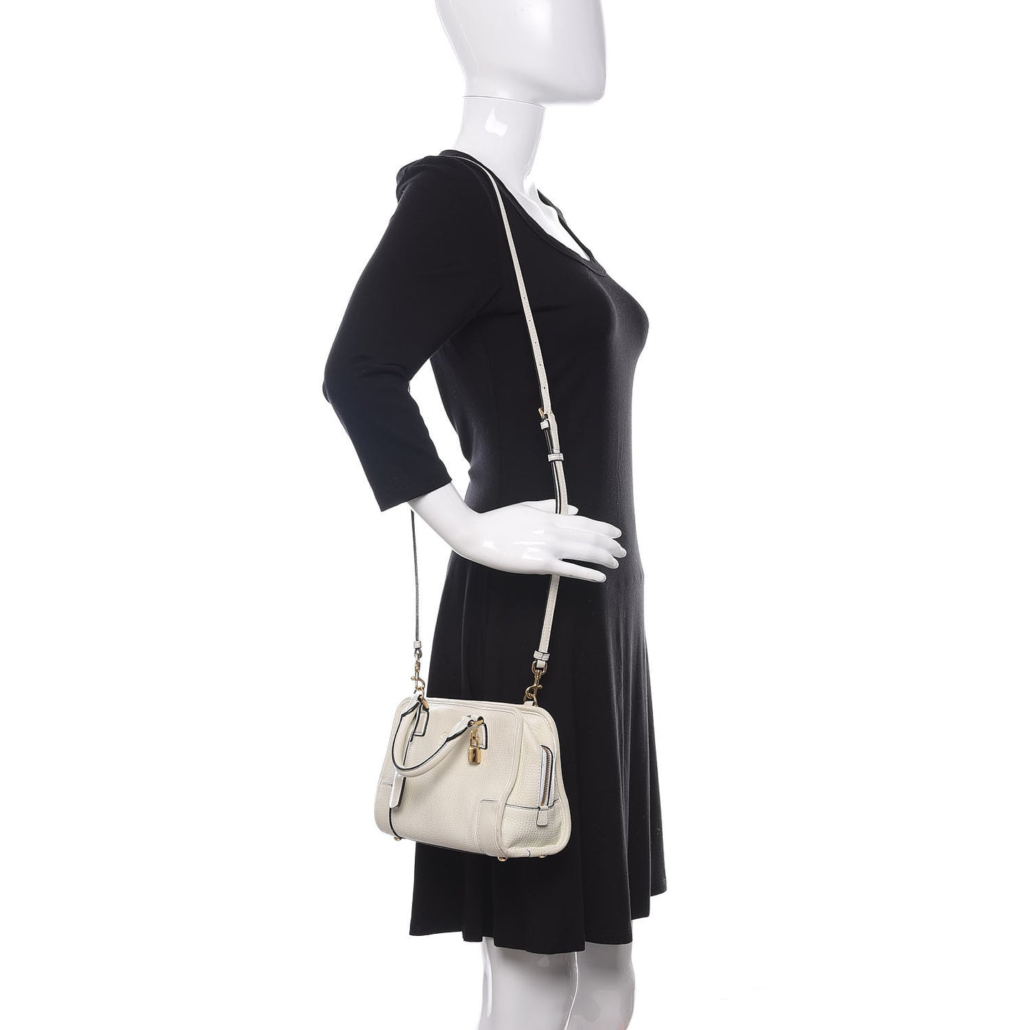 Calfskin Amazona 23 White