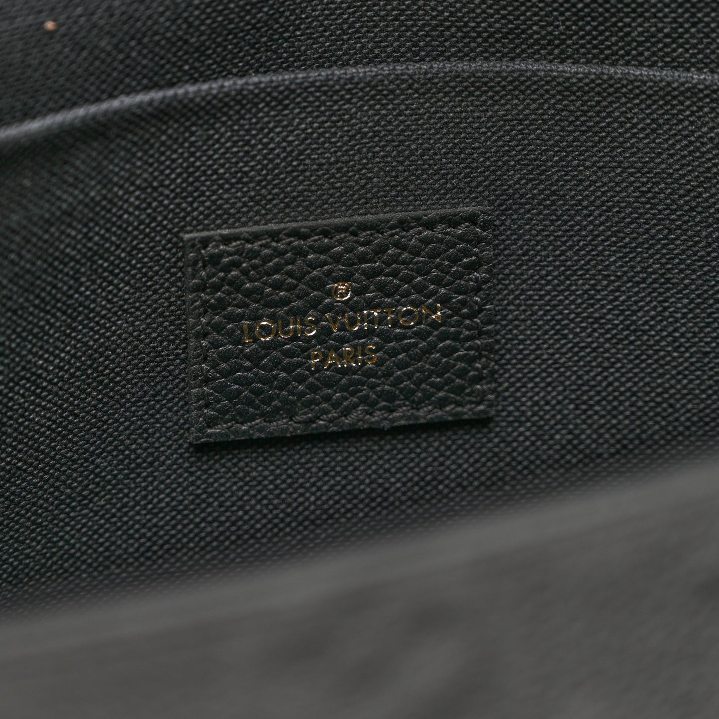 Empreinte Pochette Felicie Chain Wallet Black
