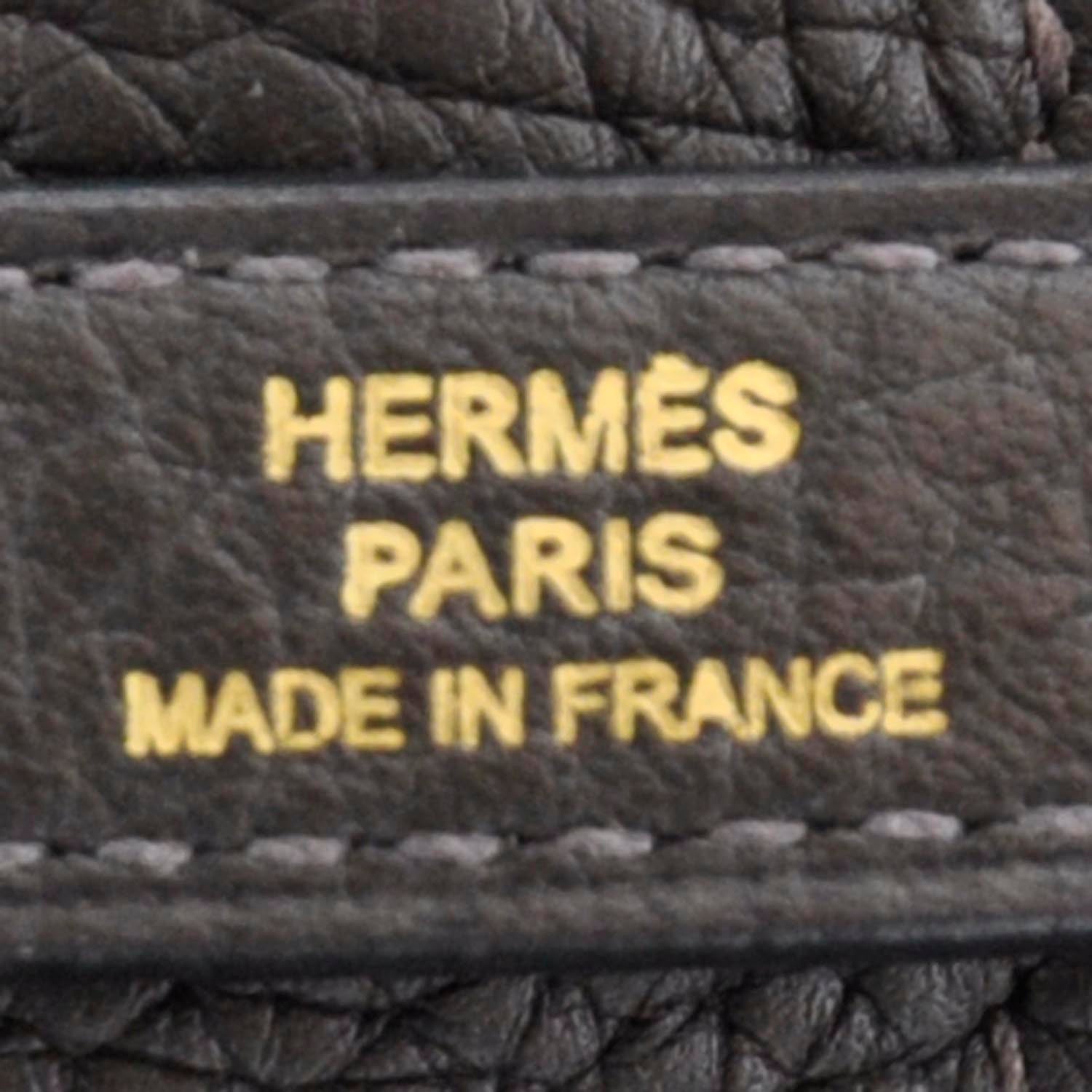 Hermes Togo Bolide 35 Chocolate 9 of 11