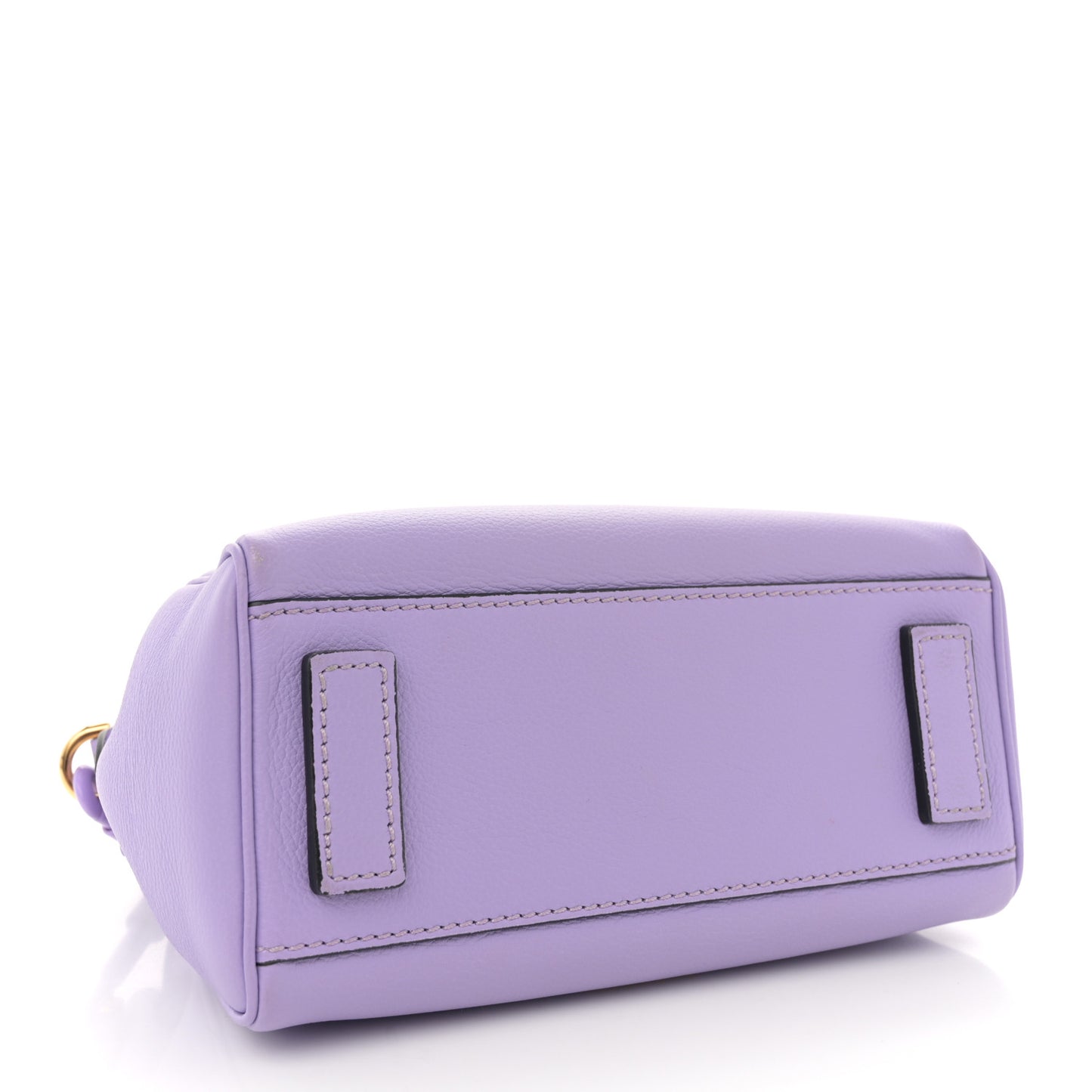 Calfskin Medusa Small Top Handle Handbag Lilac