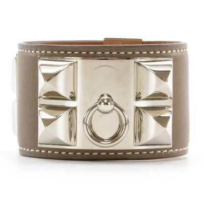 Hermes Swift Collier de Chien CDC Bracelet Etoupe 1 of 8