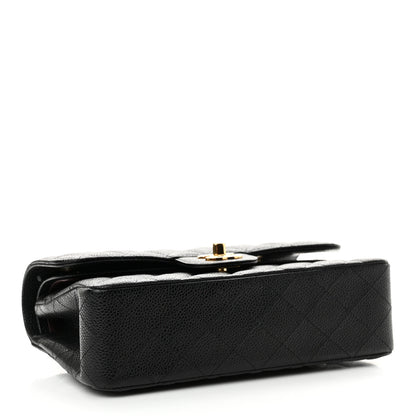 Chanel Caviar Quilted Small Double Flap Black 3 of 11