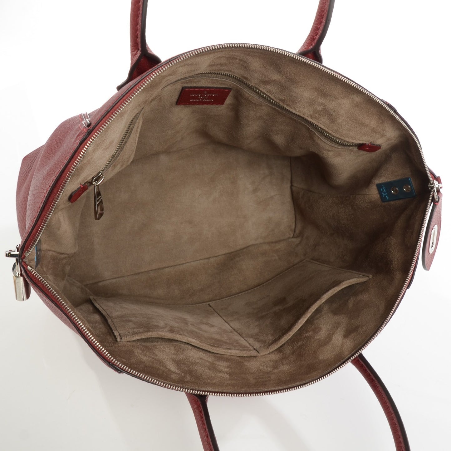 Cuir Taurillon Soft Lockit PM Griotte
