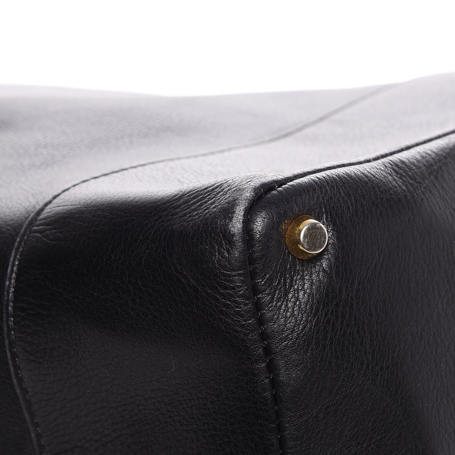 Versace Calfskin Drawstring Bag Black 12 of 13