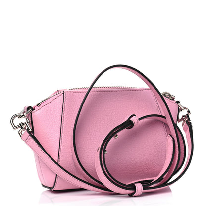 Givenchy Sugar Goatskin Nano Antigona Bright Pink 2 of 8