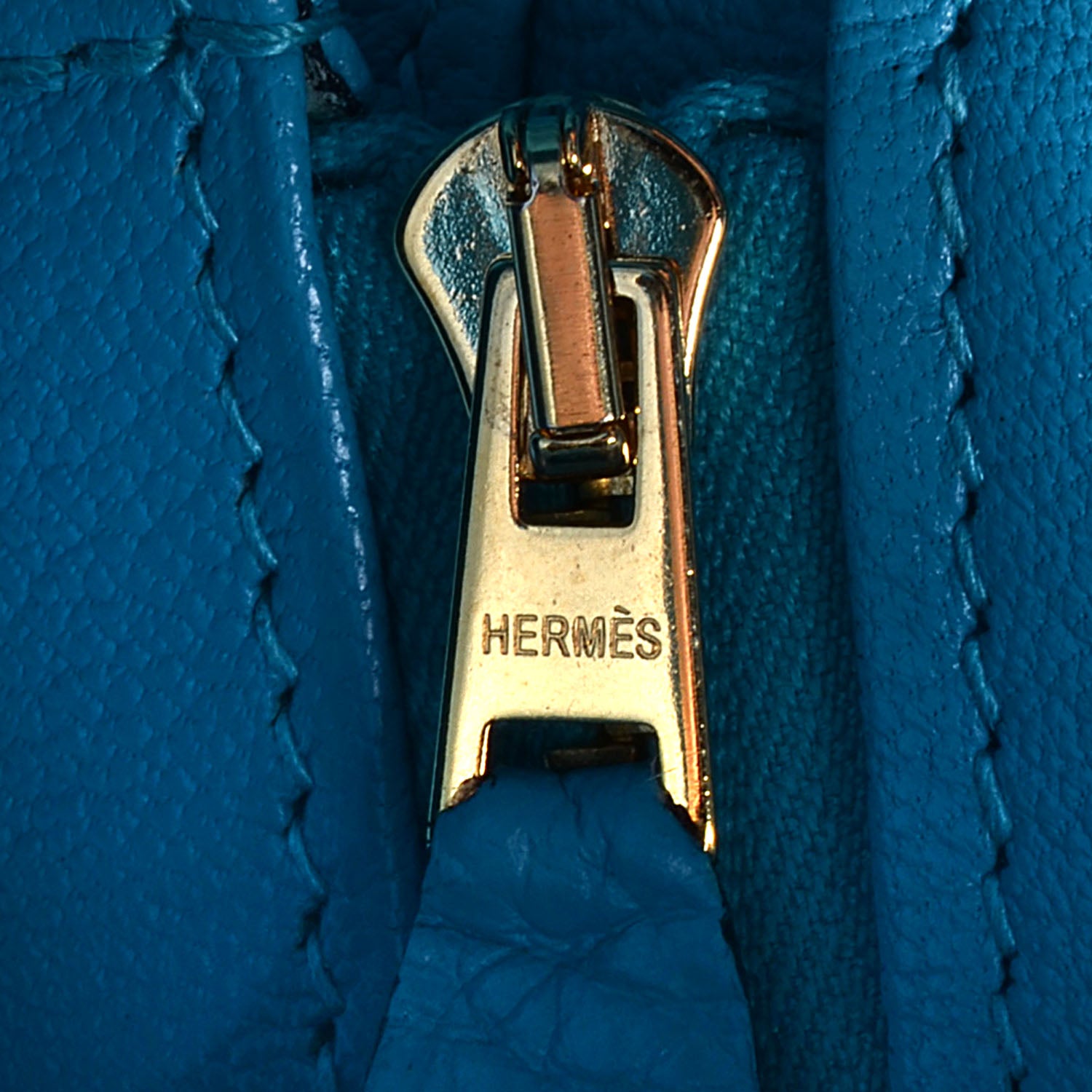 Hermes Togo Birkin 35 Turquoise 6 of 26