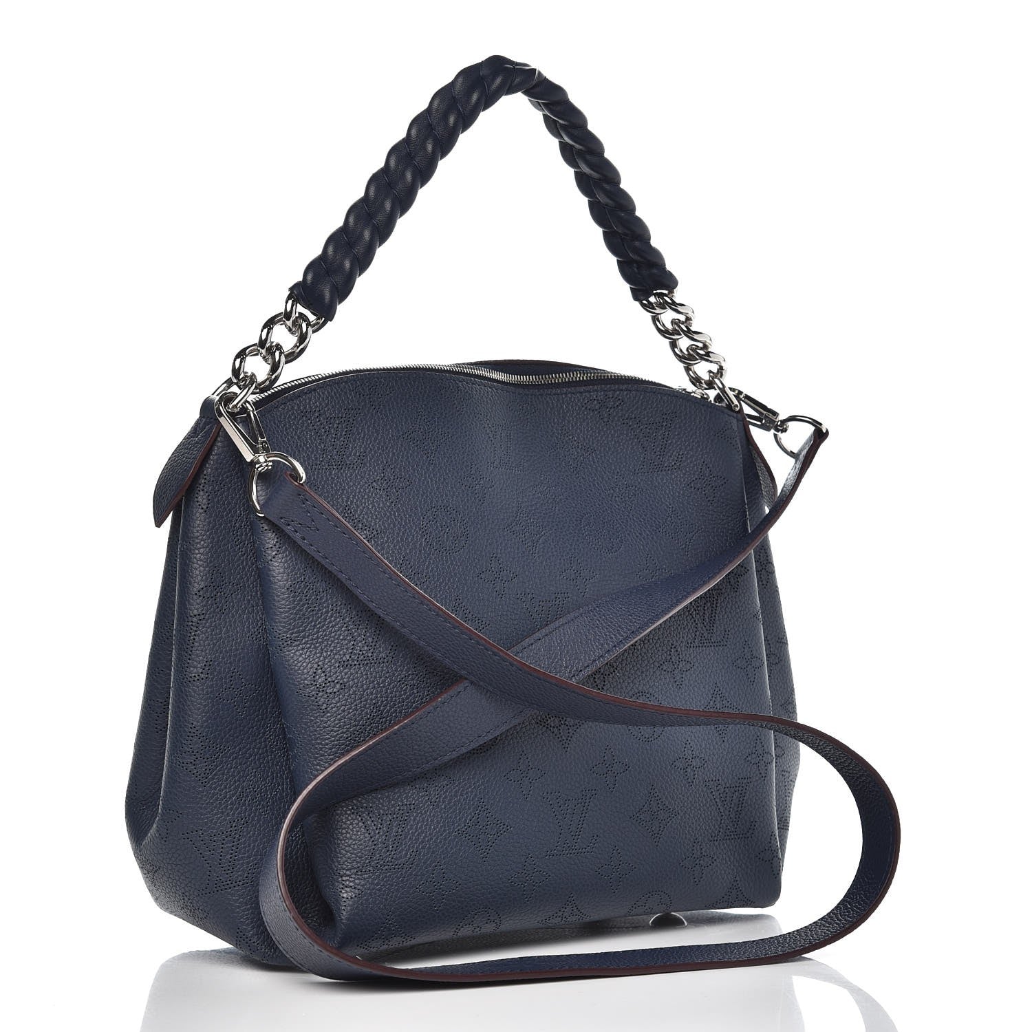 Louis Vuitton Mahina Babylone Chain BB Marine 4 of 9
