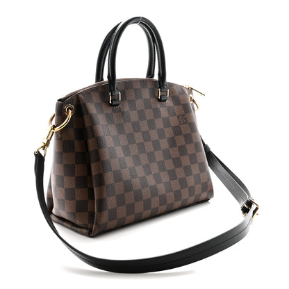 Louis Vuitton Damier Ebene Odeon Tote PM Black 3 of 9