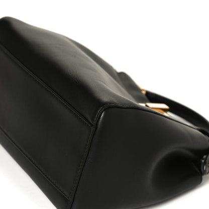 Fendi Nappa Mini Peekaboo Iconic Satchel Black 11 of 12