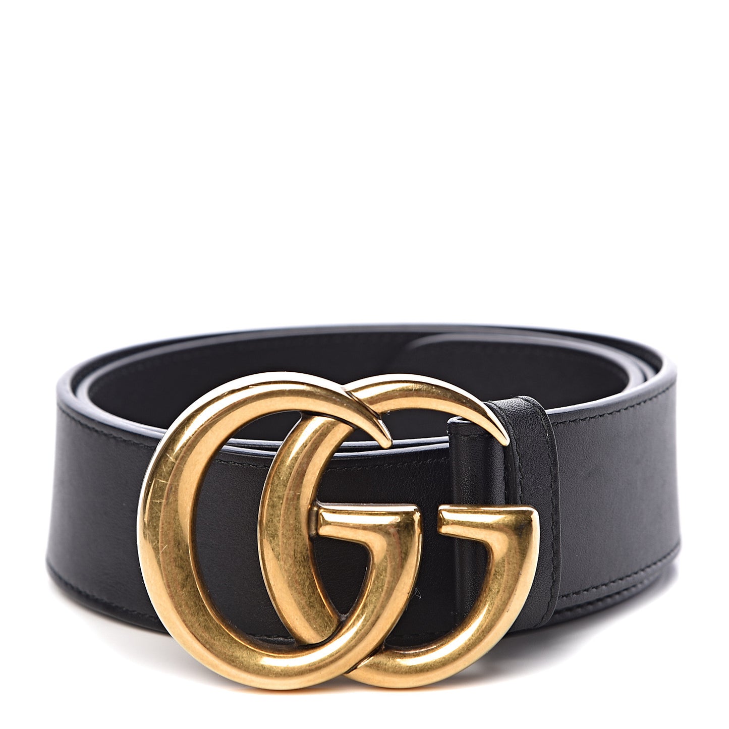 Calfskin Double G 40mm Belt 80 32 Black