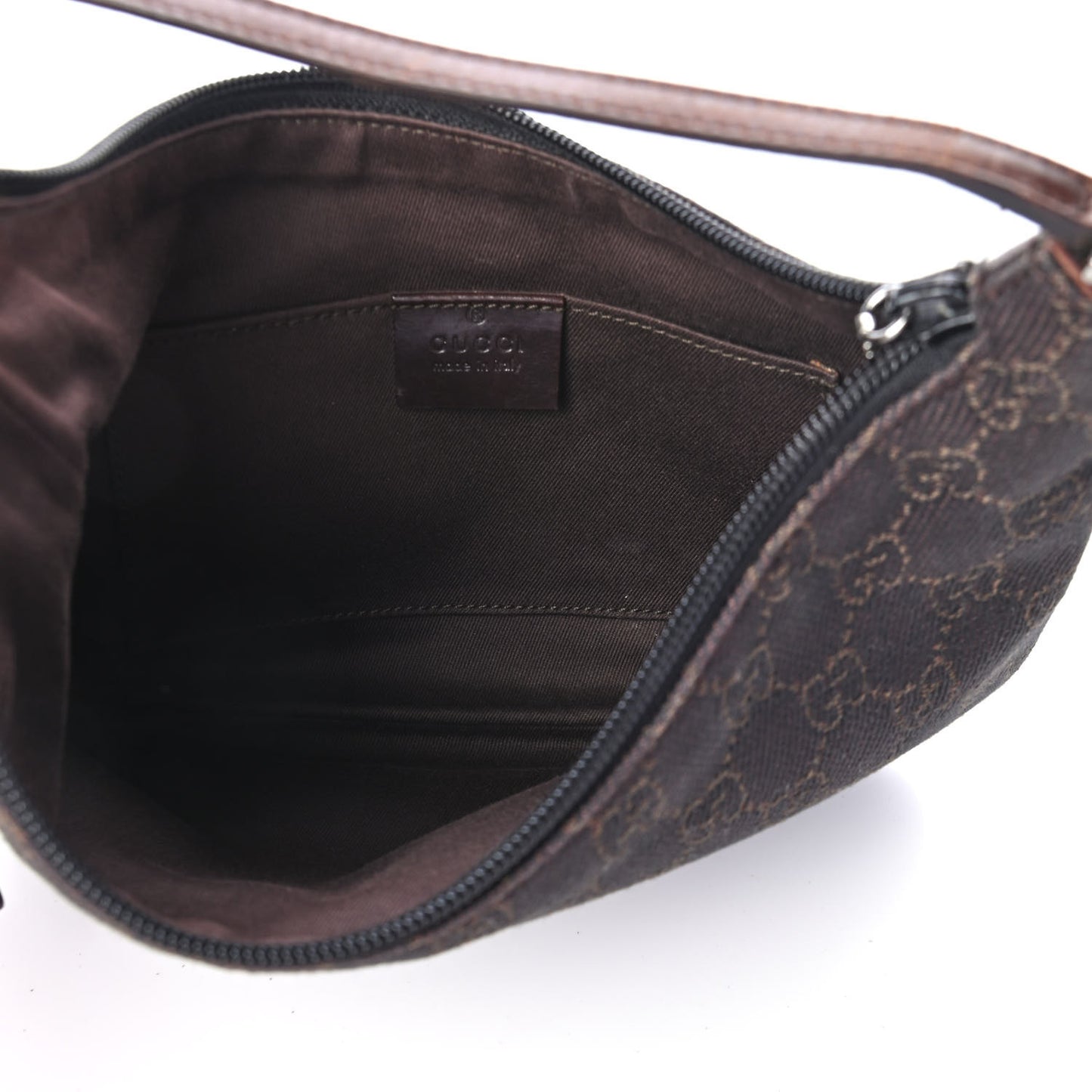 Monogram Pochette Dark Brown