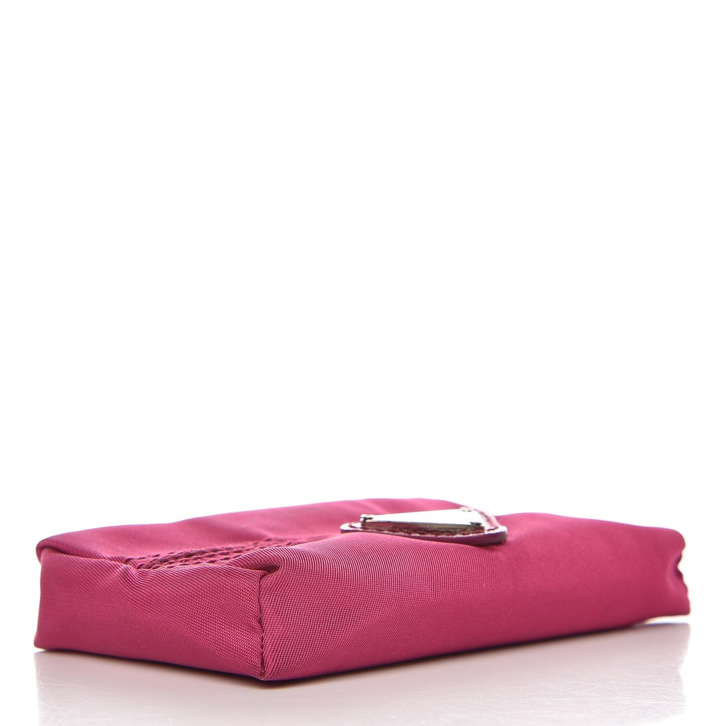 Tessuto Nylon Cosmetic Pouch Bag Dalia Pink