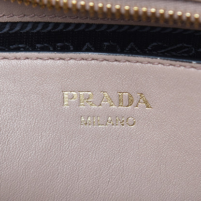 Prada Saffiano City Calfskin Esplanade Crossbody Bag Cipria 6 of 12