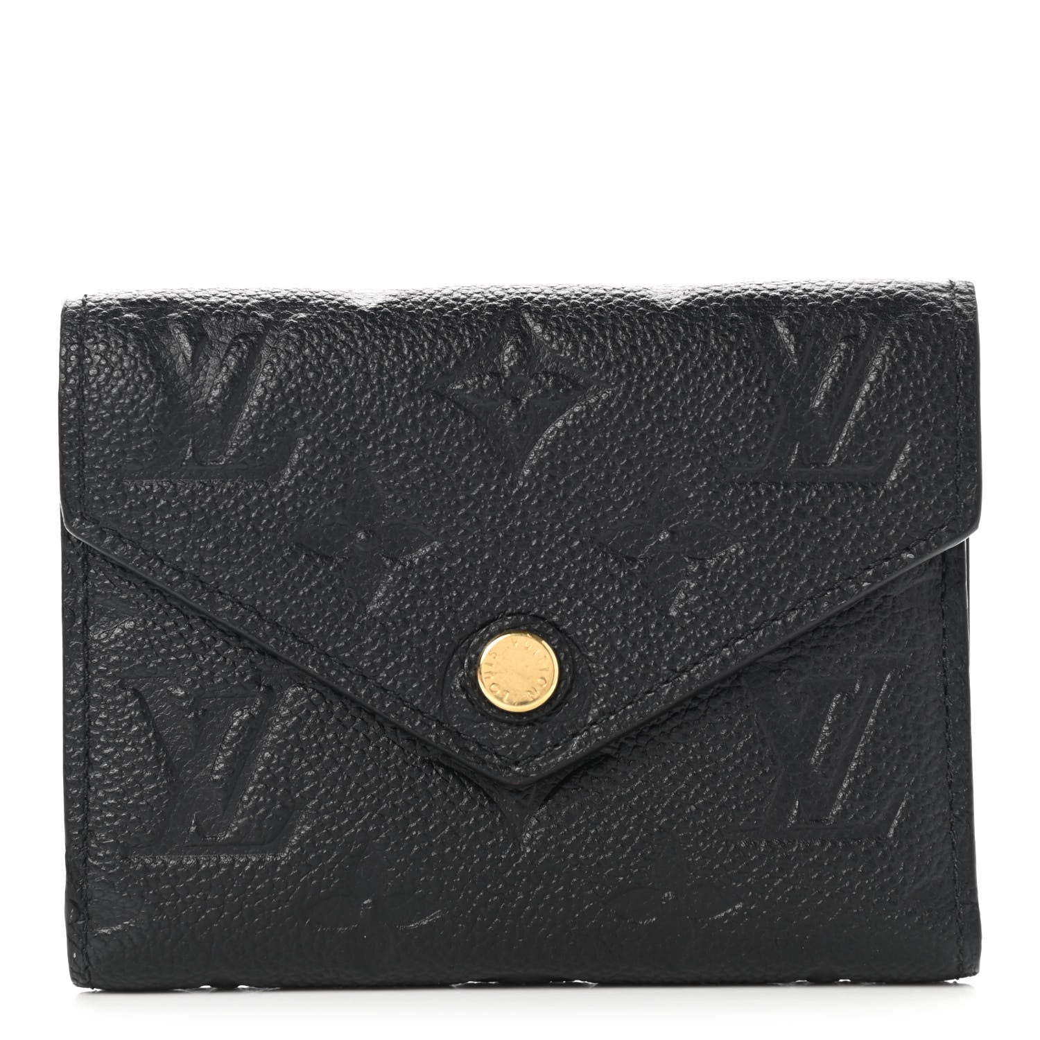 Louis Vuitton Empreinte Victorine Wallet Black 1 of 7