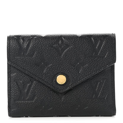 Louis Vuitton Empreinte Victorine Wallet Black 1 of 7